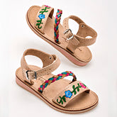 Mora Tierra Sandalia para niña